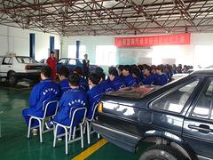 专业学员技术考核教学基地---蓝海汽修学校 ：信誉好的太原汽修学校