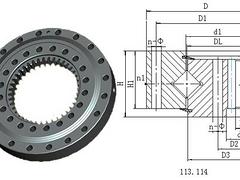 洛阳哪里有专业的单排交叉滚柱式回转支撑11系列内齿式，中国滚子轴承