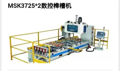 K3725*2数控榫槽机-红木榫卵结构