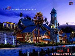 海南具有口碑的木屋设计公司——木别墅结构
