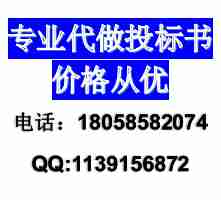 宁波代写标书,本地专业代做标书18058582074