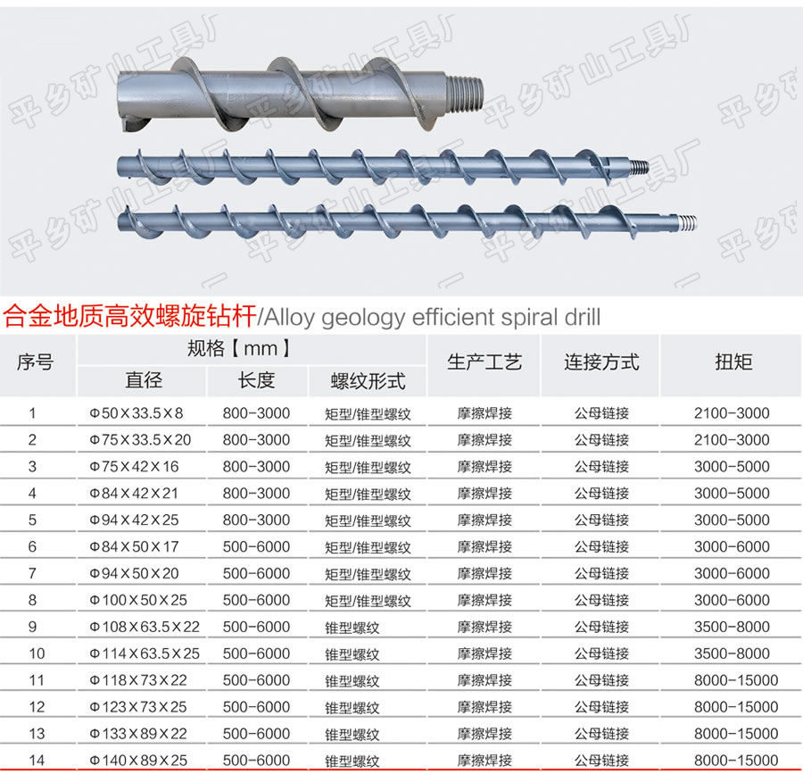 北京地质螺旋钻杆|平乡矿山新品地质螺旋钻杆出售