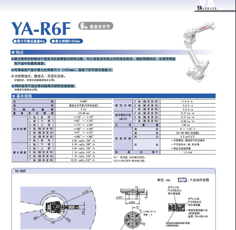 电动缸报价选型，六轴机器人（大雅迪克）