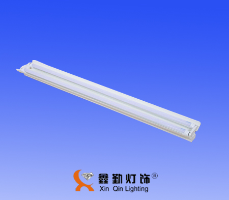 LED T8双支带罩支架,XC-ZJ006