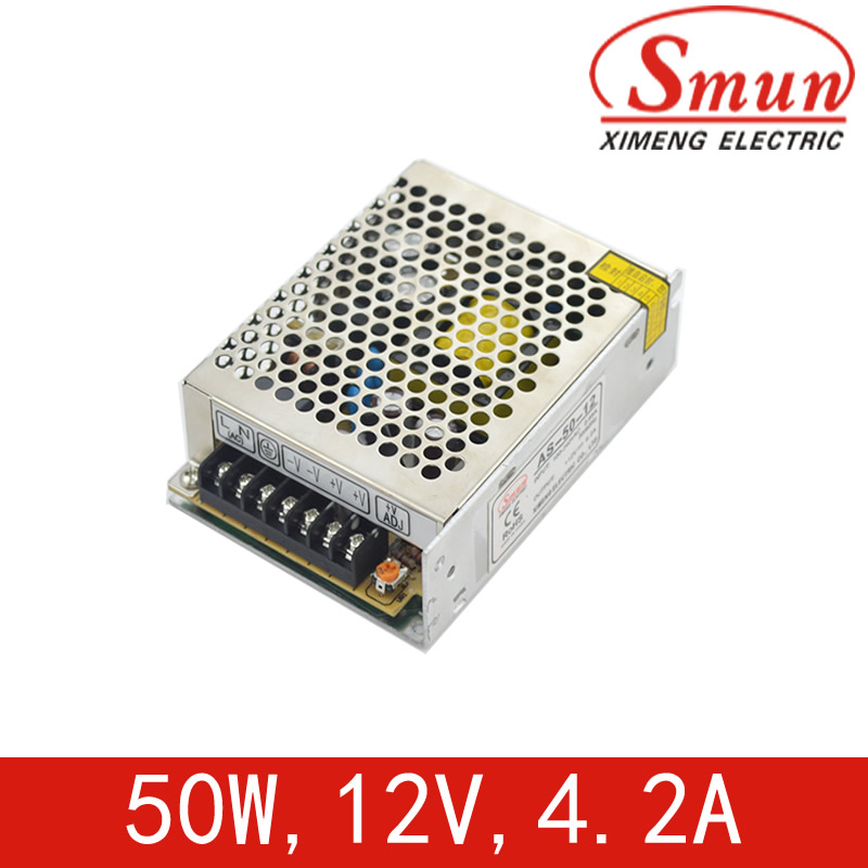 12V 4.2A小体积开关电源 50w 工控开关电源