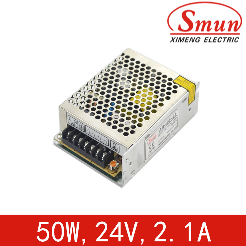 24V 2.1A小体积开关电源 50w 监控开关电源