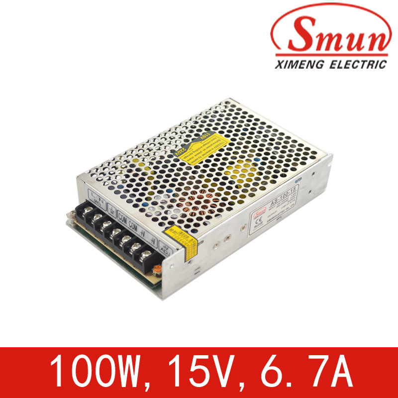 15V 6.7A小体积 开关电源 100w 工控开关电源