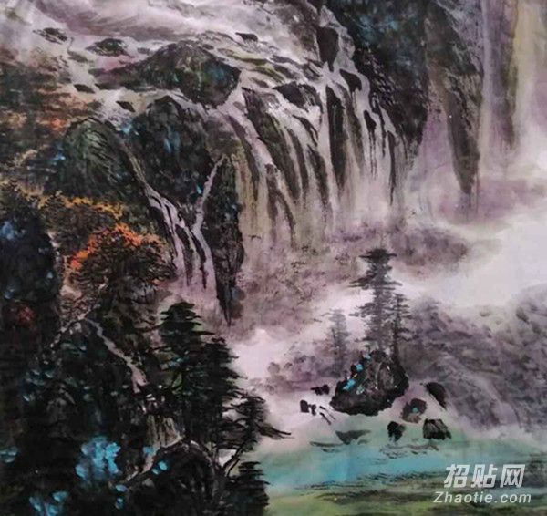 宗西安山水画