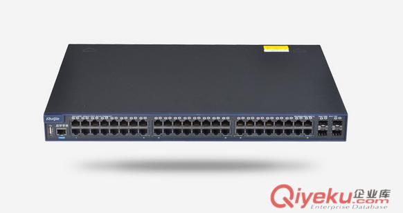哈尔滨何为科技锐捷RG-S5510-24GT/8SFP-E安全多业务万兆交换机