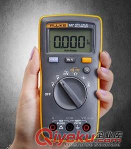 福祿克Fluke107掌上型數字萬用表智能磁性多用途掛帶F107 