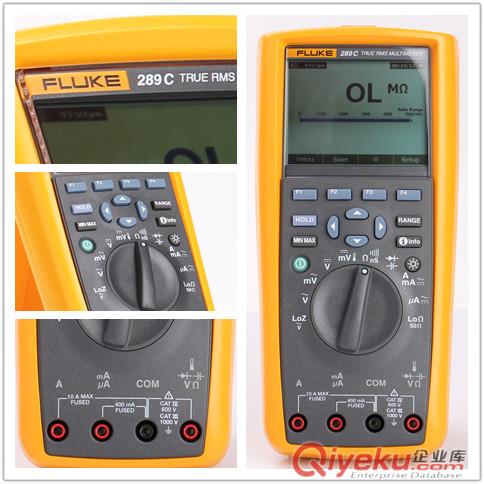 福祿克新型Fluke233C遠程顯示數字萬用表F233真有效值數字多用表