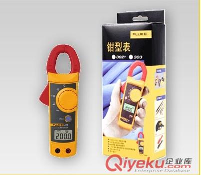 福祿克Fluke302+緊湊型交流鉗形電流表400A高分辨率有背光原始圖片2