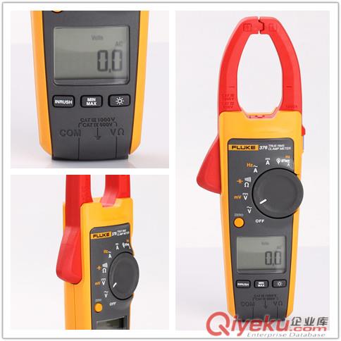 福祿克F376交直流真有效值高壓鉗型電流表2500A帶柔性電流探頭