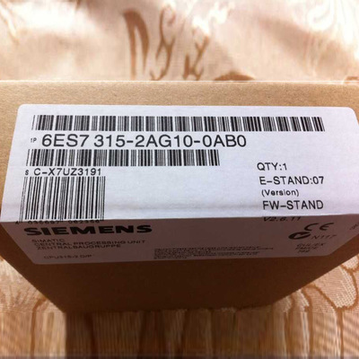 全國一級代理西門子6ES7315-2AG10-0AB0