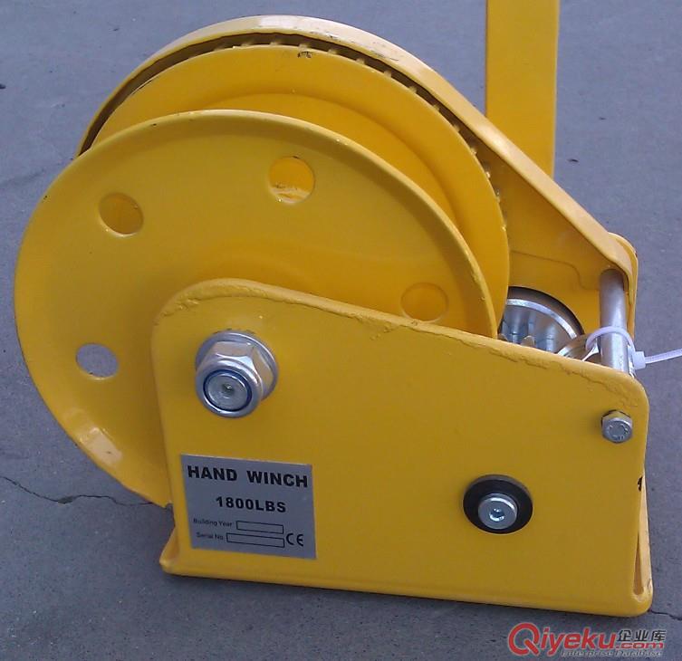 手搖絞盤大噸位手動工具無需電源的手搖絞車吊裝設備專用