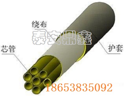 礦用束管PE-ZKW8*1聚乙烯束管生產廠家