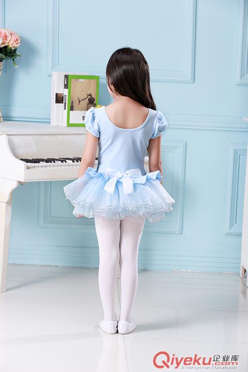 笛童夢兒童芭蕾服8003蝴蝶結(jié)蓬蓬裙