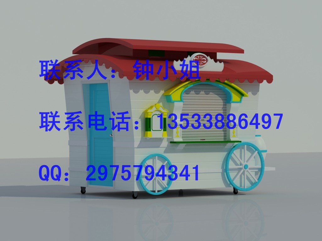 廣州生產(chǎn)流動售貨車  手推售貨車 景區(qū)售貨車