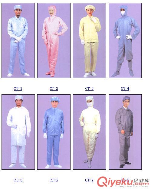 防靜電分體服現貨供應無塵服、電子廠無塵服原始圖片3