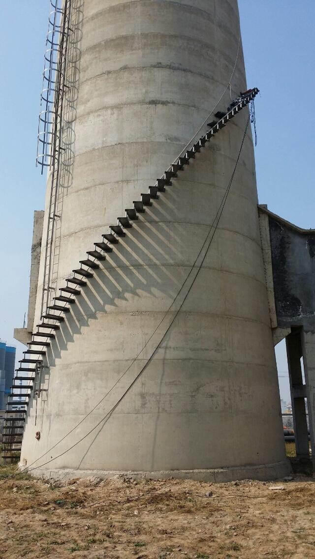 水泥煙囪安裝旋轉梯原始圖片3
