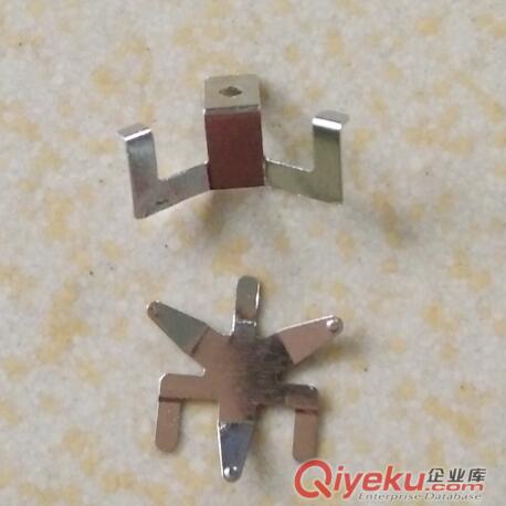 CR2450沖壓五金電池彈片 超薄正負極接觸片原始圖片3