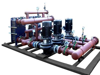 石家莊板式換熱機(jī)組+列管式換熱器廠家原始圖片3