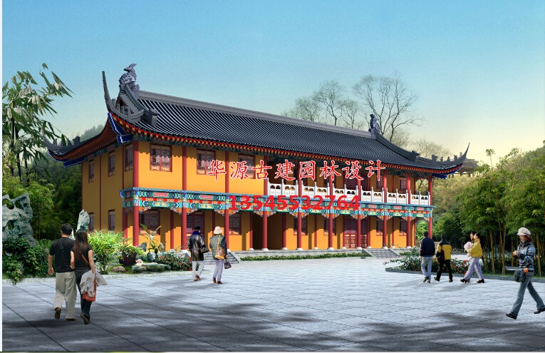 湖南寺廟工程_華源古建園林工程設(shè)計