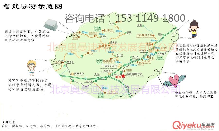 張掖景區自動導覽系統無線講解器博物館導覽機景區自助導游機電子導覽機解說器