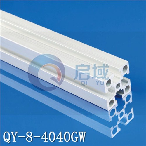 4060歐標工業(yè)鋁型材 鋁合金型材沖孔 4060鋁材 啟域供