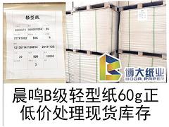 潍坊价位合理的60g晨鸣B级轻型纸批售 60g晨鸣B级轻型纸的价格