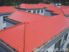 供應福建熱銷合成樹脂瓦——莆田PVC樹脂瓦