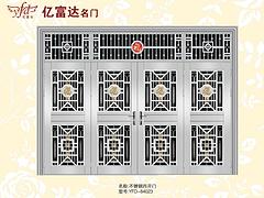 大旺不銹鋼門_出售廣東高質量不銹鋼四開推拉門