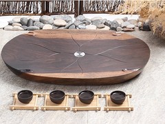 漳州價(jià)位合理的黑檀木茶盤整塊實(shí)木茶臺(tái)【供應(yīng)】|茶盤