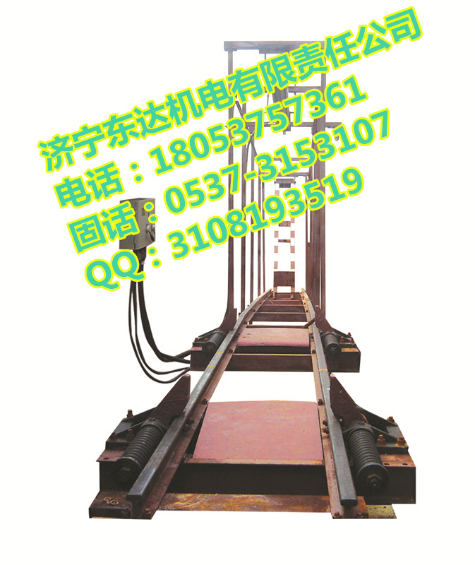 質量可觀斜巷防跑車裝置（一坡三擋）