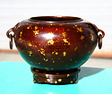 紅銅帶環(huán)套爐生產(chǎn)廠家，精致的銅香爐吉祥工藝品廠優(yōu)惠供應(yīng)
