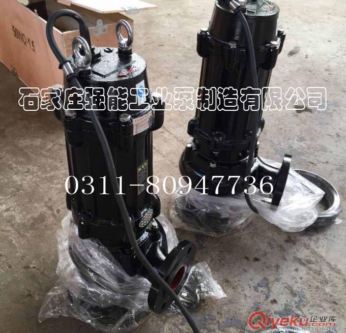 石家莊強能供應  65WQ潛污泵 潛污泵水封 耐酸潛污泵