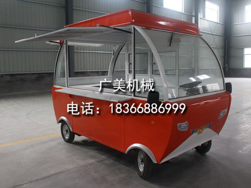 簡易小吃車批發(fā)：熱薦高品質(zhì)廣美小吃車質(zhì)量可靠