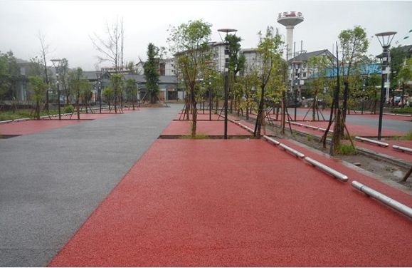 濱州透水地坪 濱州透水混凝土 臨沂透水地坪 臨沂透水混凝土