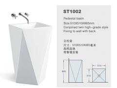 熱銷立柱盆品質保證：酒店衛浴潔具供應廠家