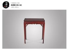 莆田哪里有供品質(zhì)好的大紅酸枝束腰霸王棖小桌——優(yōu)質(zhì)的泉州大紅酸枝花架