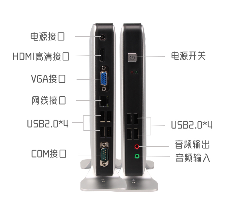 重慶華科云桌面云VMware瘦客戶機K390N