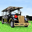 武漢優(yōu)惠的朗旭(銀魅款）電動(dòng)觀光老爺車哪里買，熱銷電瓶觀光車