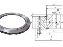 轻型转盘轴承——想买单排四点接触球式回转支撑01系列外齿式上洛阳松瑞机械