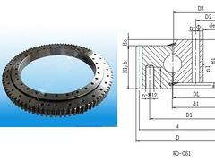 洛陽價格合理的輕型系列回轉支承（薄型）外齒式批售|北京輕型回轉支承