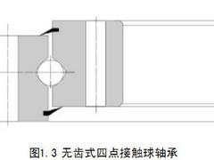 洛陽無齒式單排四點(diǎn)接觸球式回轉(zhuǎn)支承，洛陽哪里有供應(yīng)質(zhì)量好的單排四點(diǎn)接觸球式回轉(zhuǎn)支承無齒式