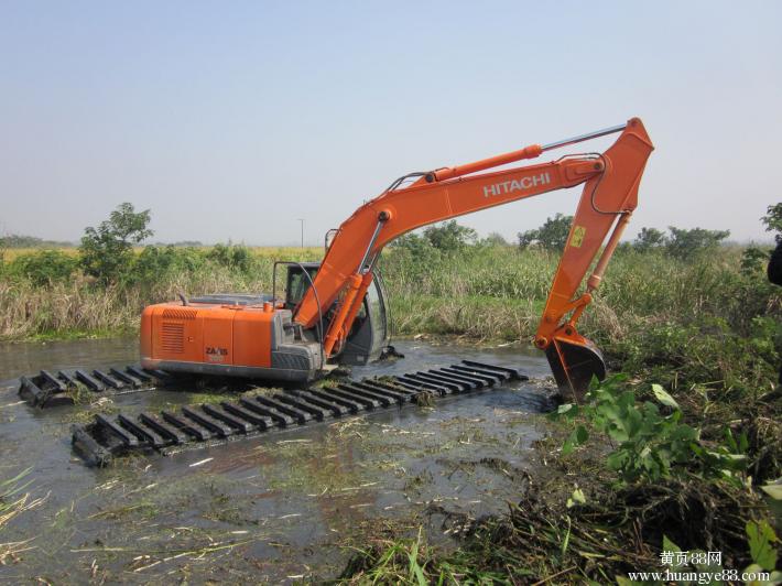 水陸挖掘機出租河道清淤挖掘機出租水上清淤挖掘機出租原始圖片3