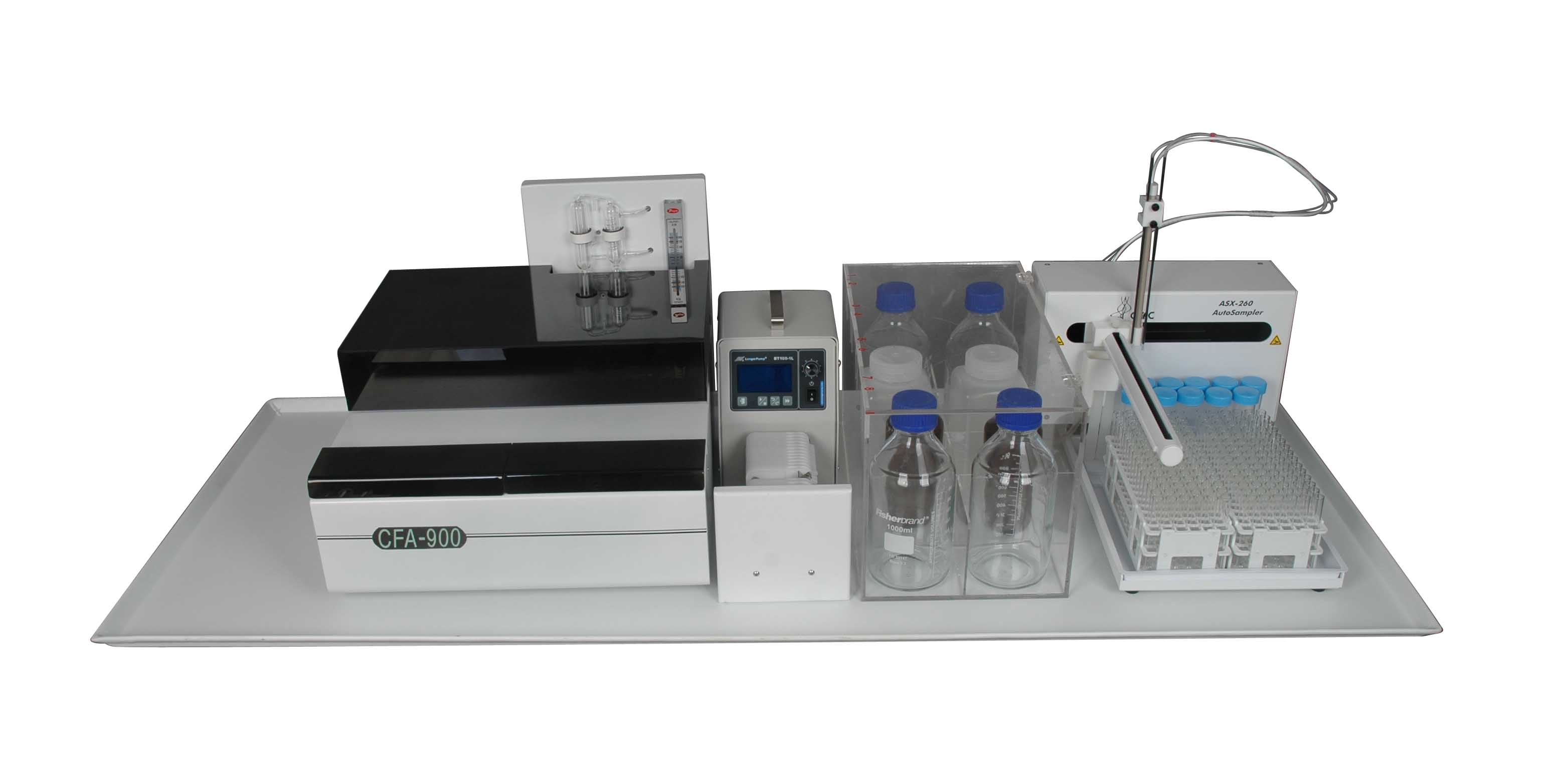 氣泡隔斷式連續流動化學分析,連續流動化學分析