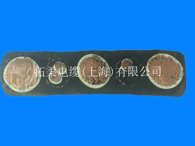 上海拓柔港機卷筒用高壓扁電纜挖煤機電纜斗輪堆取料機專用扁電纜