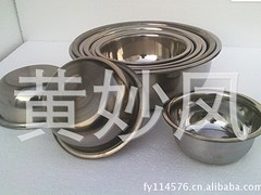 熱賣201反邊調(diào)料缸供應(yīng)商——樂星不銹鋼制品廠 中國打蛋盆