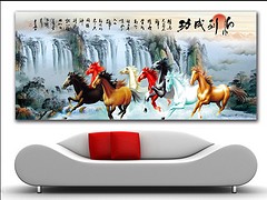 供應山東出色的鈦金匾畫：鈦金佛畫圖片